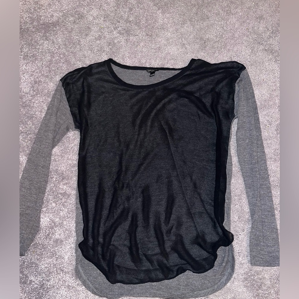 Ann Taylor Two Toned Long sleeve shirt